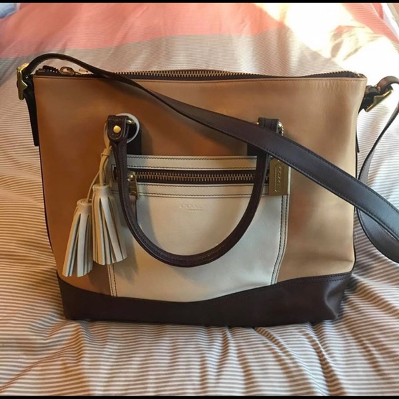 Coach | Bags | Coach Color Block Satchel | Poshmark